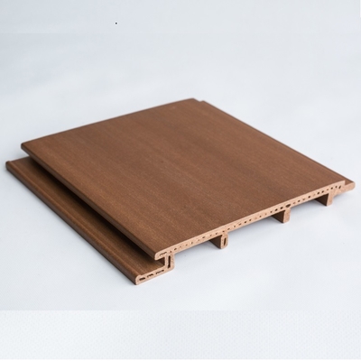 Hotel wood fiber wall panel wpc wall panel waterproof bamboo exterior cladding