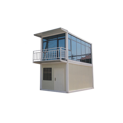 Het afneembare Huis van Puerto Rico Modular Two Story Container van het Glashotel