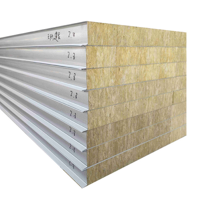 Factory direct sale PU pu sandwich panel ENV industrial rock wool sandwich panel